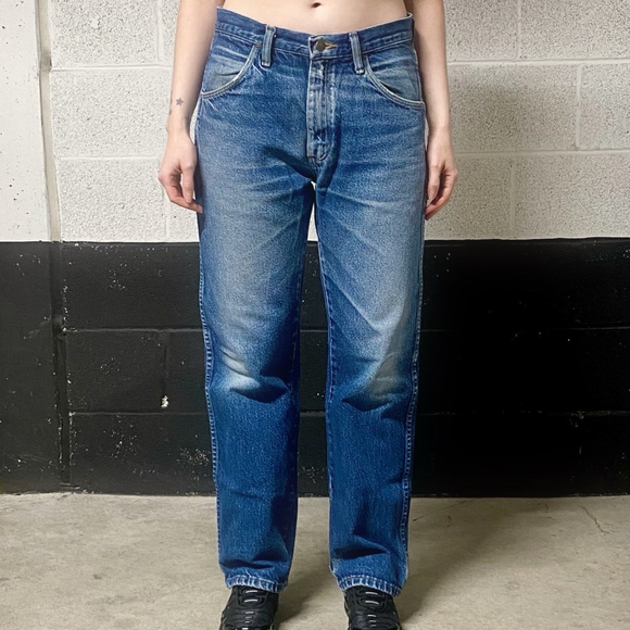 Vintage Rustler Denim Blue Jeans 31x30 - Picture 1 of 8